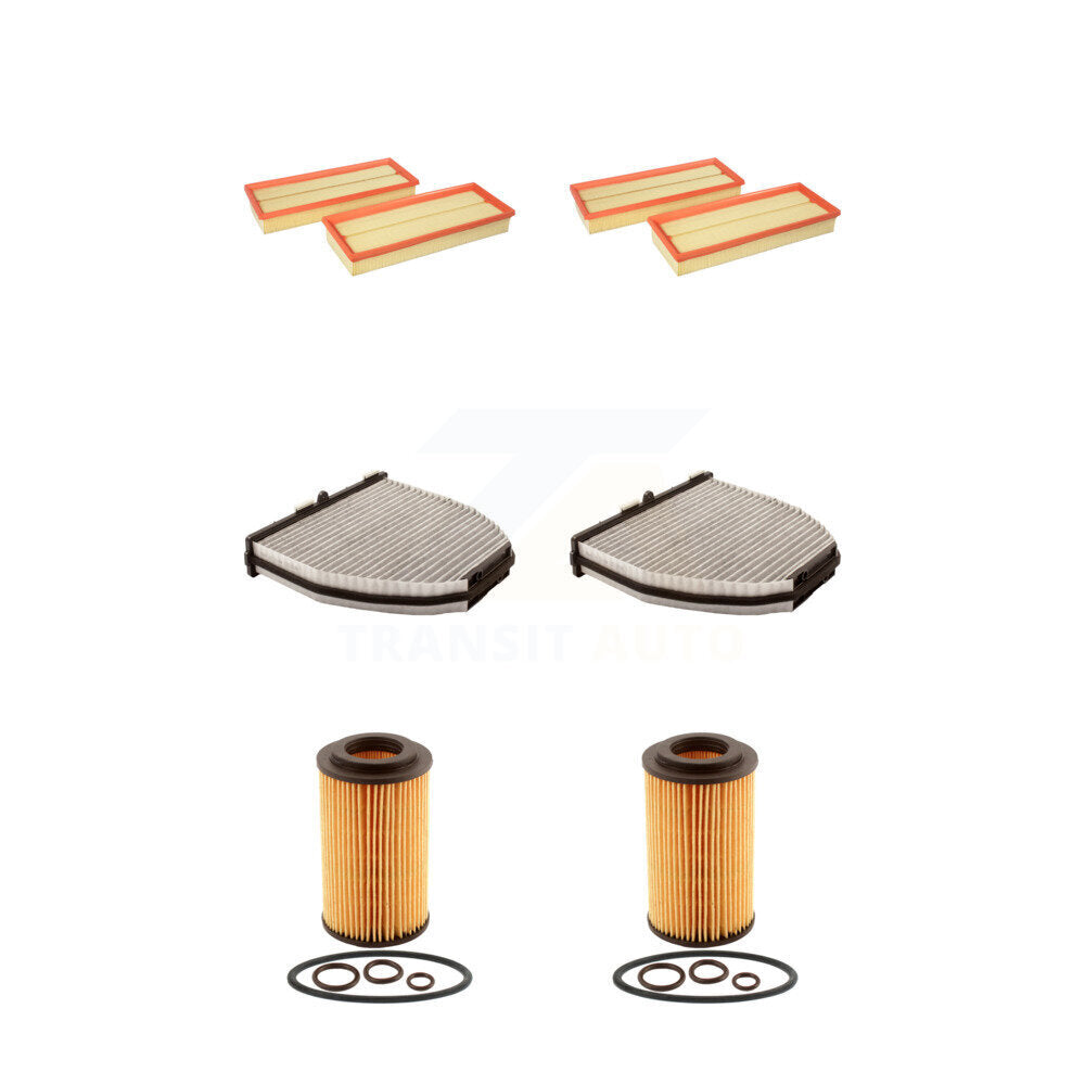 Engine & Cabin Air Filter Set – For Mercedes-Benz C300 C350 E300 E350 E400 GLK350 3.5L V6 2013-2018