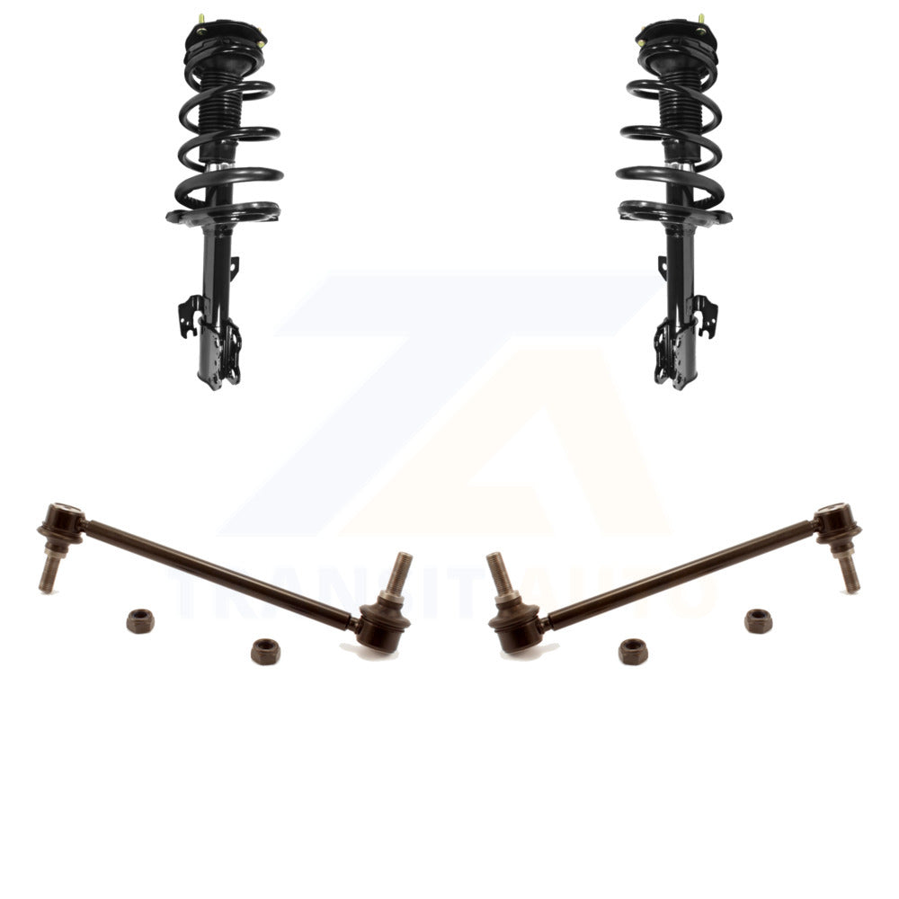 Front Complete Shock Assembly And TOR Link Kit For Toyota Sienna FWD