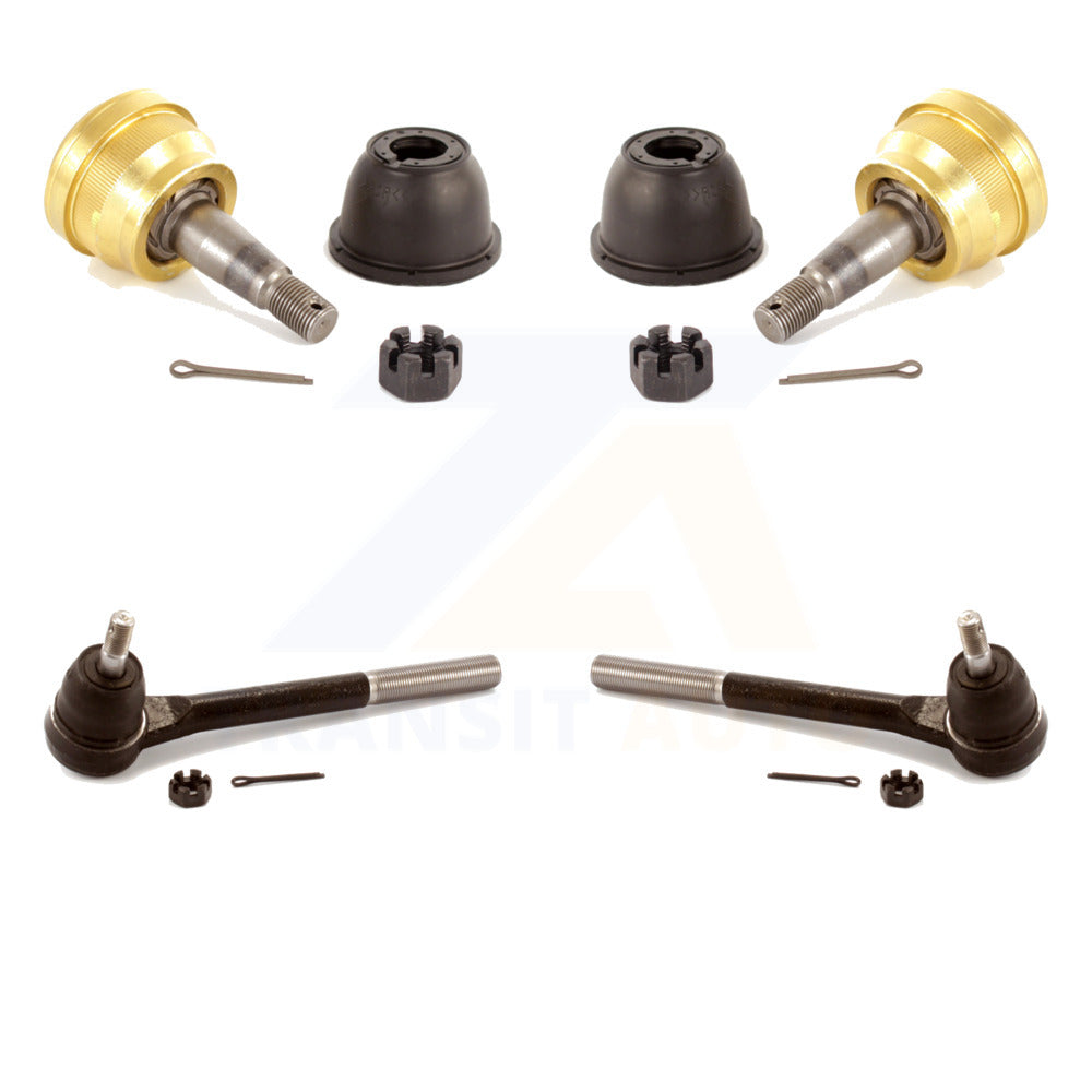 4WD Front Steering Tie Rod End Kit – Inner + Outer For Chevy Blazer S10 GMC Jimmy, OE Brand