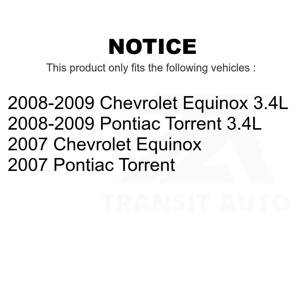 Front Hub Bearing Assembly And Link Kit For Chevrolet Equinox Pontiac –  PartsGo