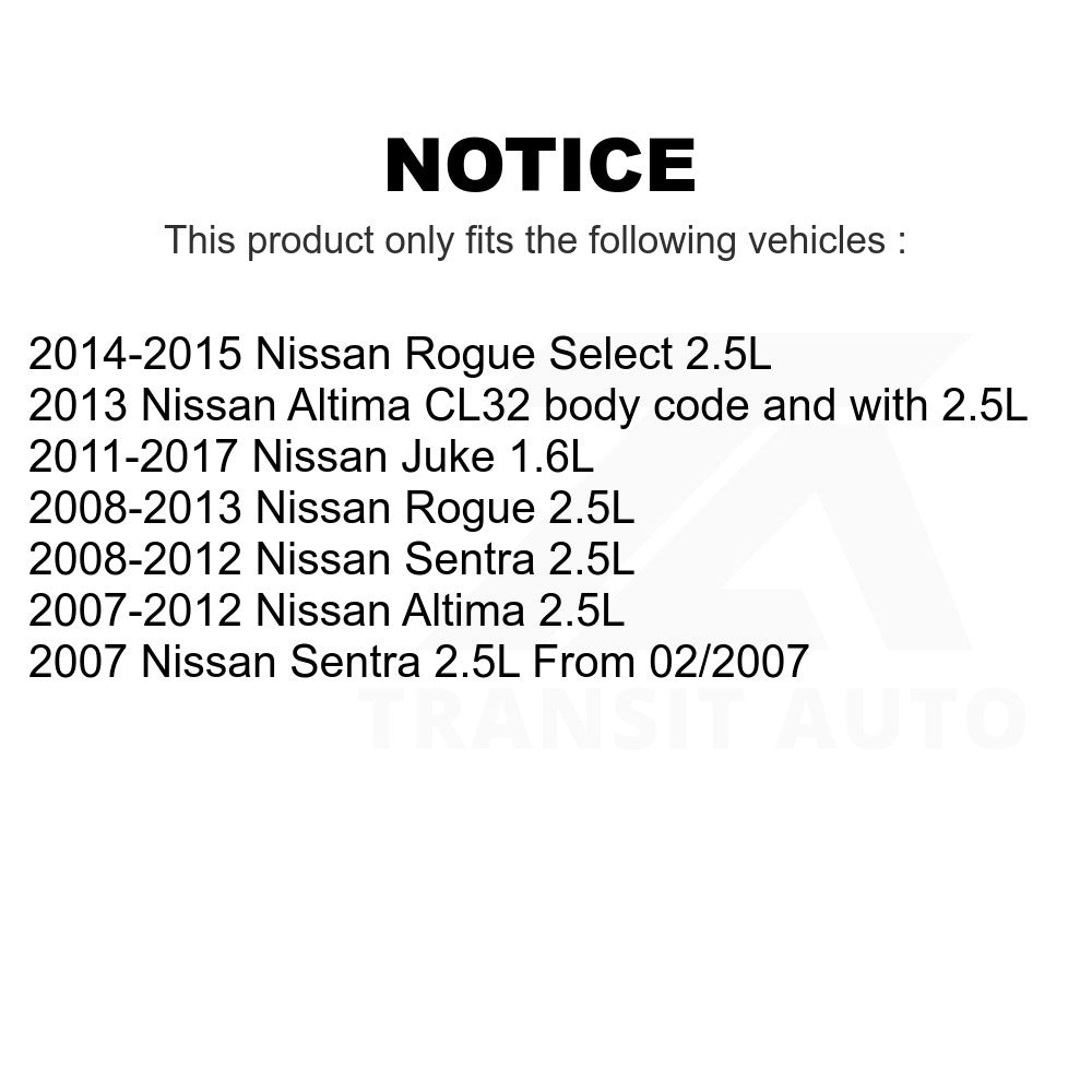 Holstein VVT Solenoid Replacement For Nissan Altima, Rogue, Sentra - Direct Fit Variable Valve Timing Solenoid
