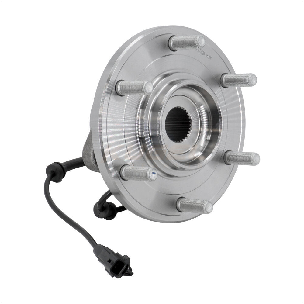 Pair Of Front Wheel Bearing Hubs For 2012-2015 Nissan Armada & Titan - Detroit Axle 10-Year Warranty