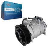 Air Conditioner AC Compressor with Clutch GLB-HO12109 For 2003-2007 Honda Accord 2.4L