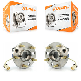 Front Wheel Bearing & Hub Assembly Pair For Buick LeSabre Oldsmobile Cadillac 88