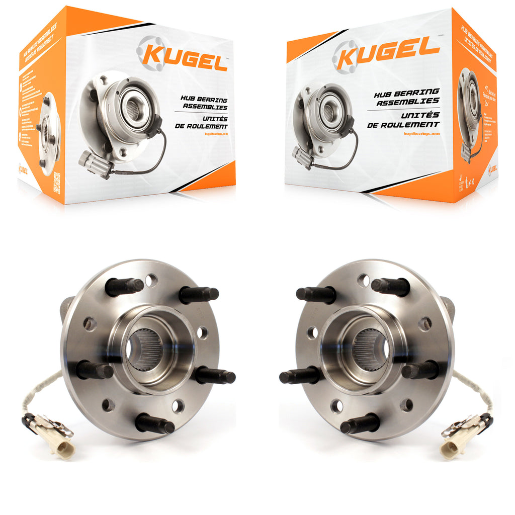 Front Wheel Bearing And Hub Assembly Pair For Chevrolet Pontiac Grand Am Malibu