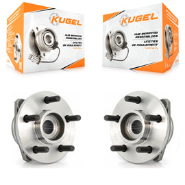 Front Wheel Bearing And Hub Assembly Pair For Jeep Wrangler Cherokee TJ