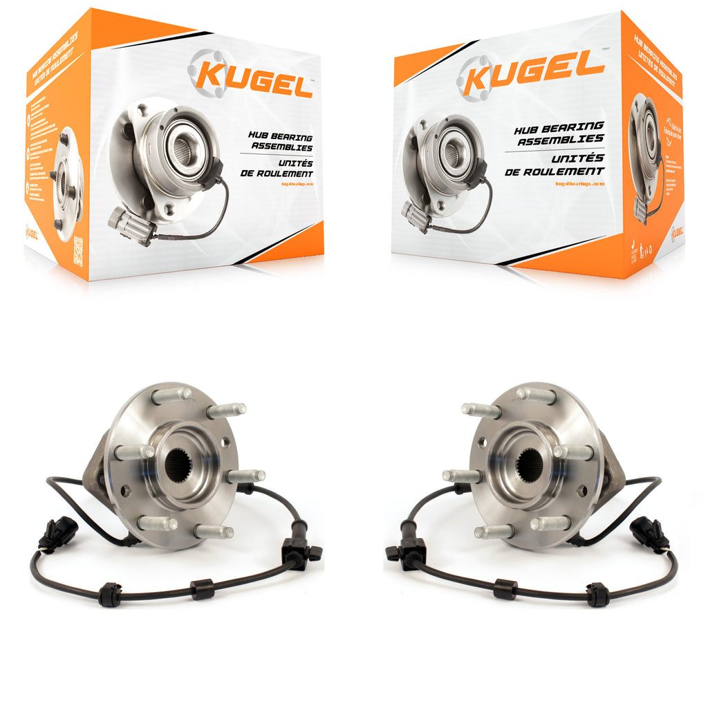 Front Wheel Bearing Hub Assembly Pair For Chevrolet Trailblazer GMC Envoy EXT XL
