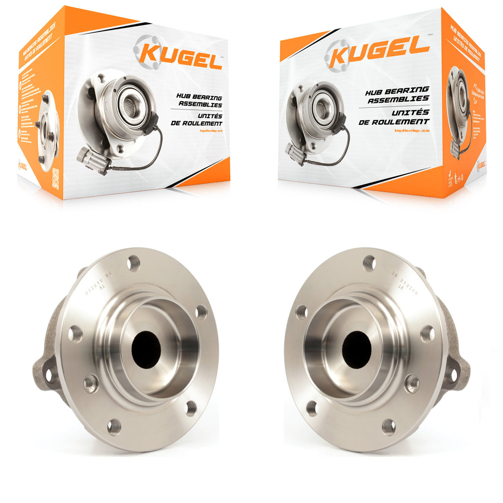 Front Wheel Bearing Hub Assembly Pair For BMW 528i 530i 525i 650i 535i 550i 545i