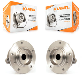 Front Wheel Bearing Hub Assembly Pair For BMW 528i 530i 525i 650i 535i 550i 545i