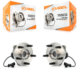 Front Wheel Bearing Hub Assembly Pair For Chevrolet Malibu Pontiac G6 Cobalt HHR