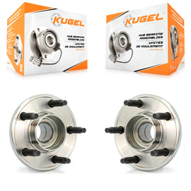 Front Wheel Bearing And Hub Assembly Pair For Ford Mustang Avanti