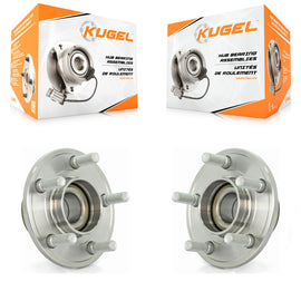 Front Wheel Bearing Hub Assembly Pair For Dodge Chrysler 300 Charger Challenger