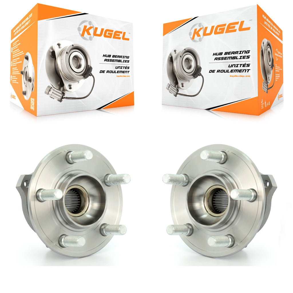 Front Wheel Bearing Hub Assembly Pair For Dodge Charger Chrysler 300 Challenger