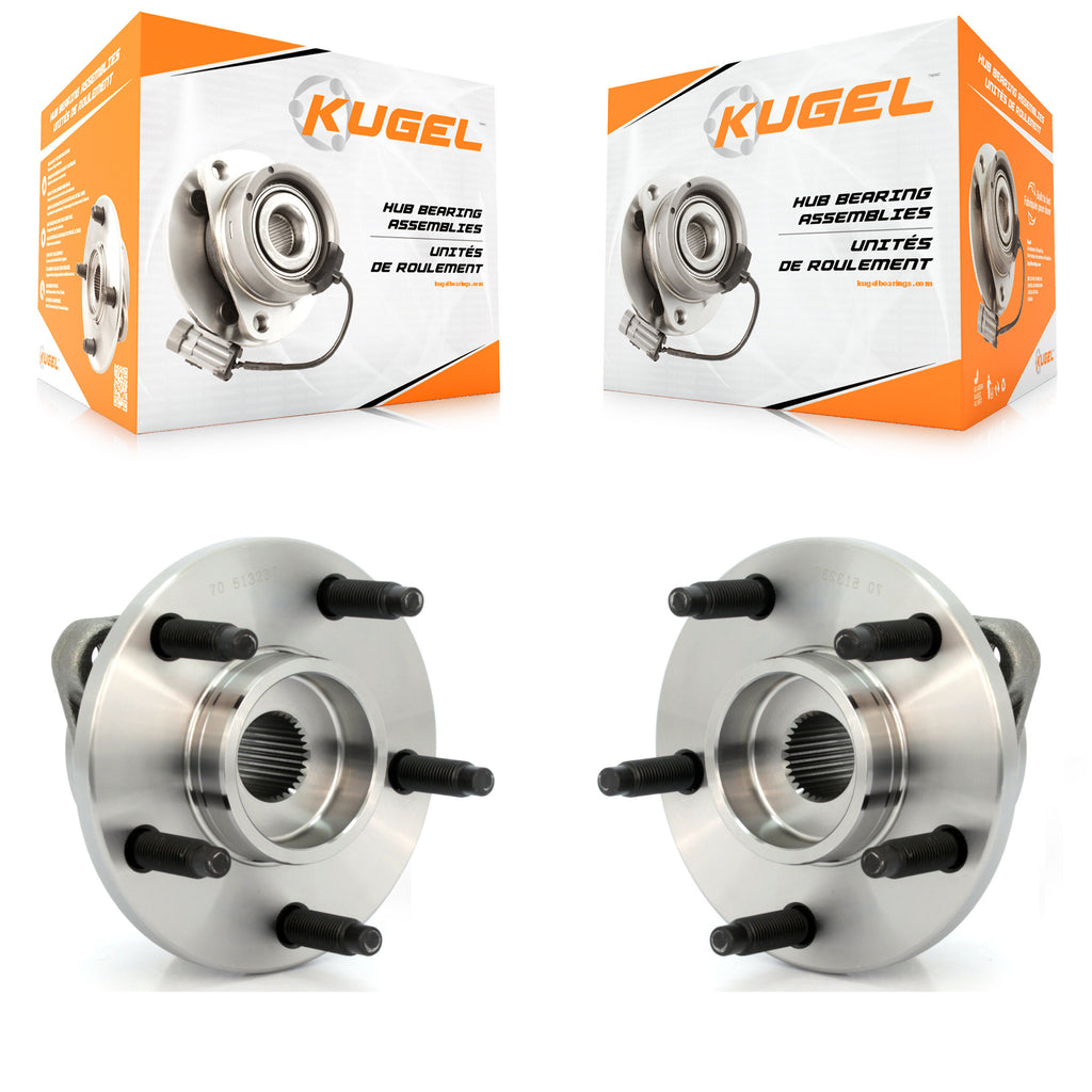 Front Wheel Bearing And Hub Assembly Pair For Chevrolet HHR
