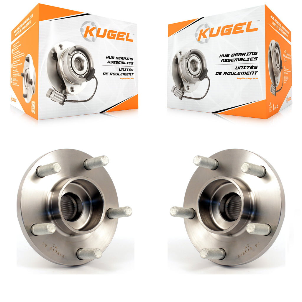 Front Wheel Bearing And Hub Assembly Pair For Volvo S40 C70 C30 V50