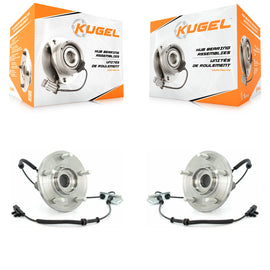 Front Wheel Bearing & Hub Assembly Pair For Chrysler Town Country Dodge Grand