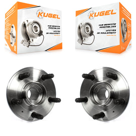 Front Wheel Bearing And Hub Assembly Pair For Chevrolet Camaro Cadillac CTS