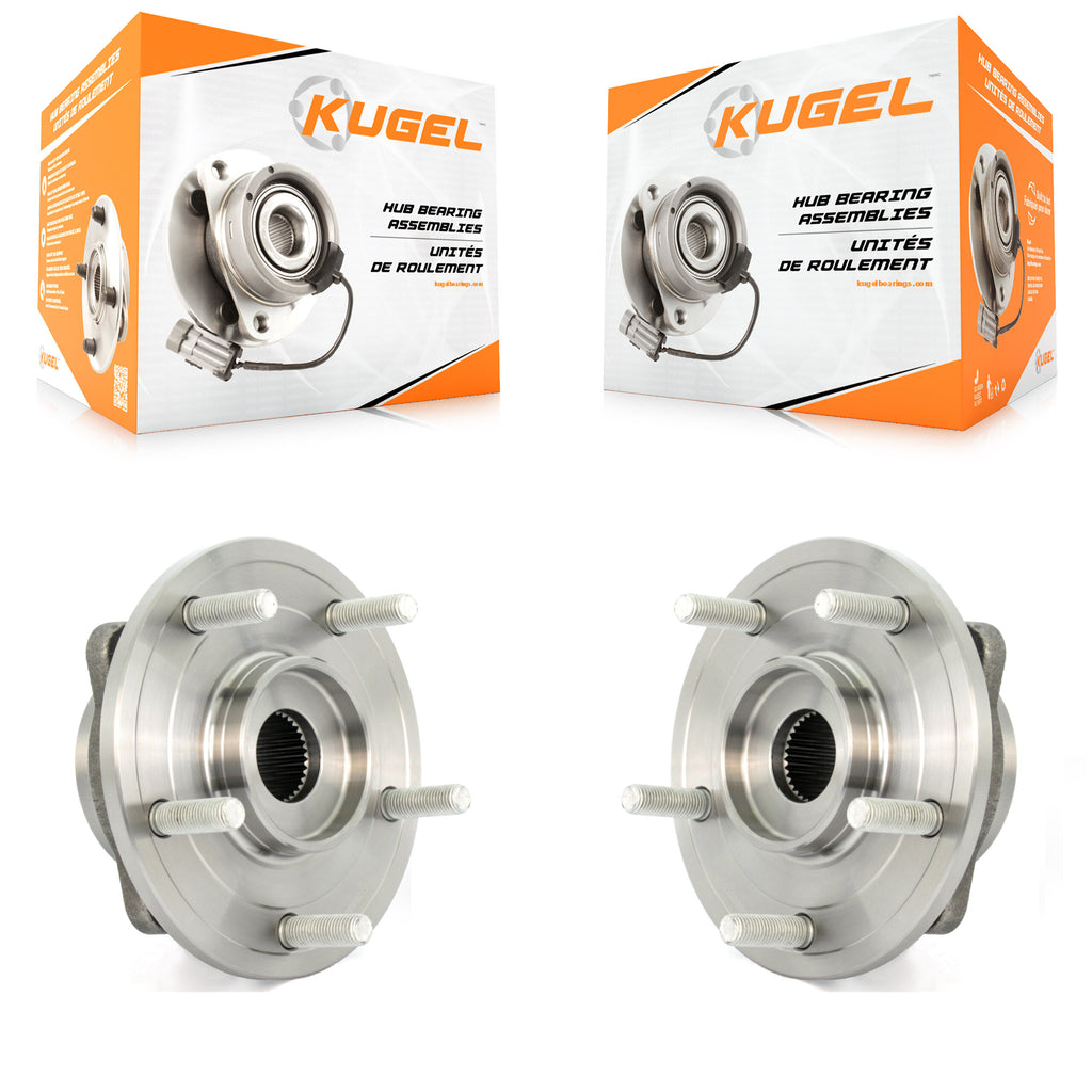 Front Wheel Bearing And Hub Assembly Pair For 2009-2020 Dodge Journey