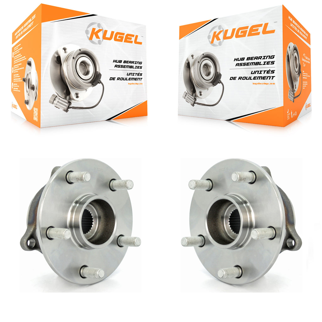 Front Wheel Bearing And Hub Assembly Pair For 2006-2013 Suzuki Grand Vitara