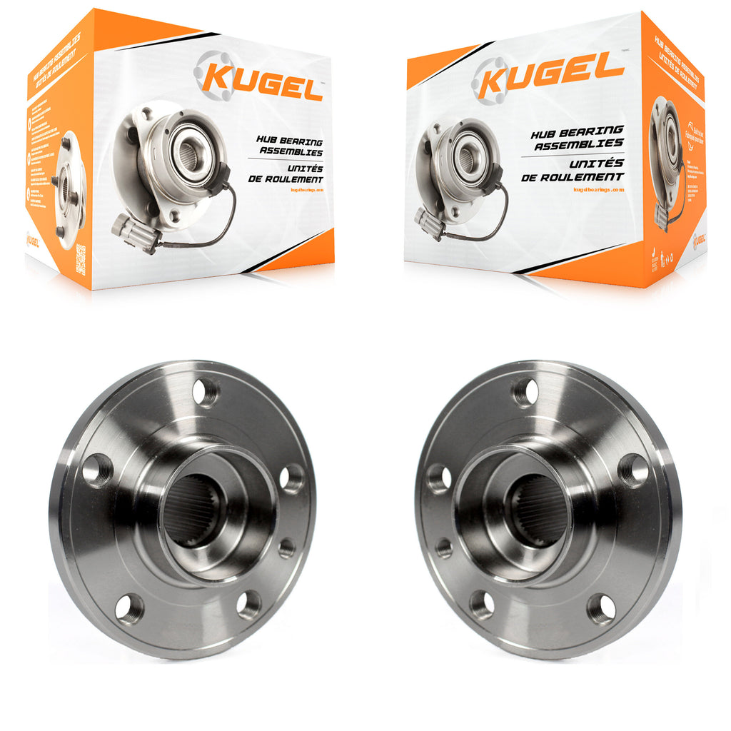 Front Wheel Bearing Hub Assembly Pair For Volvo XC60 S60 XC70 S80 V60 Cross V70