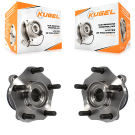 Front Wheel Bearing And Hub Assembly Pair For Nissan Sentra NV200 Leaf Chevrolet