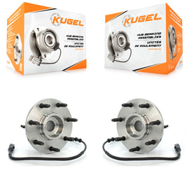 Front Wheel Bearing And Hub Assembly Pair For Ford F-150 Heritage F-250