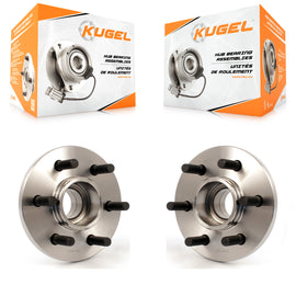 Front Wheel Bearing And Hub Assembly Pair For Dodge Dakota Durango