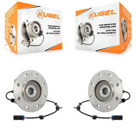 Front Wheel Bearing And Hub Assembly Pair For Chevrolet K1500 K2500 GMC K3500