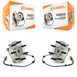 Front Wheel Bearing And Hub Assembly Pair For Ford F-150 4WD