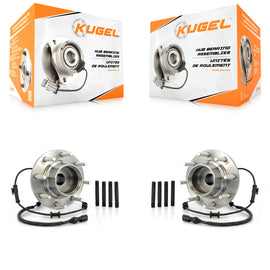 Front Wheel Bearing Hub Assembly Pair For Ford F-250 Super Duty F-350 Excursion