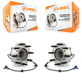 Front Wheel Bearing Hub Assembly Pair For Chevrolet Express 3500 2500 GMC Savana