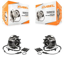Front Wheel Bearing And Hub Assembly Pair For Ford F-450 Super Duty F-550 4 X