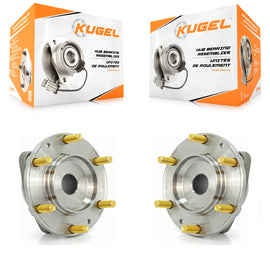Front Wheel Bearing And Hub Assembly Pair For Kia Sedona Hyundai Entourage