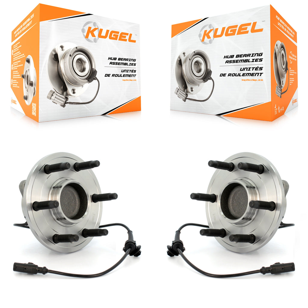 Front Wheel Bearing Hub Assembly Pair For Chevrolet Silverado 1500 GMC Sierra XL