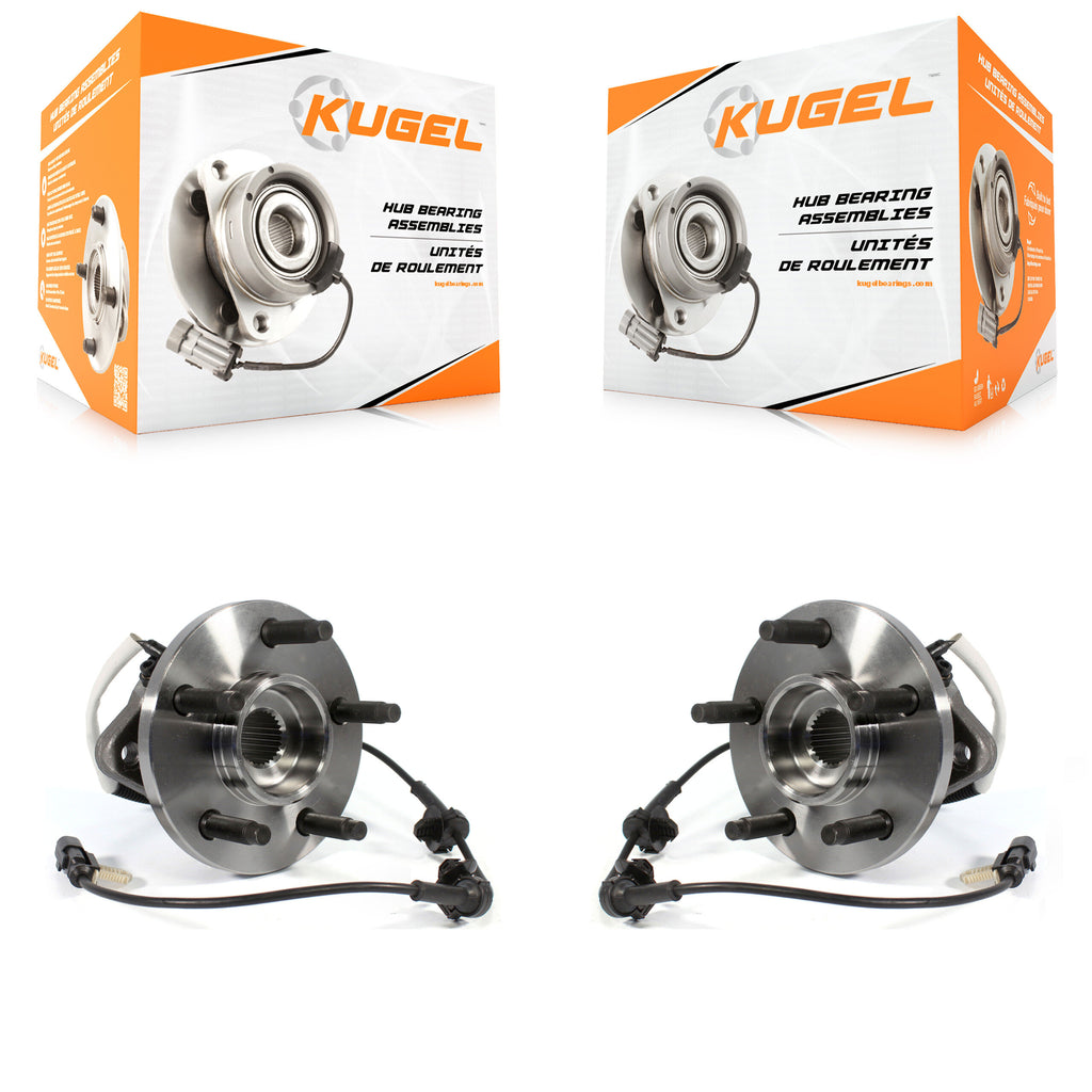 Front Wheel Bearing And Hub Assembly Pair For Ford Ranger Mazda B4000 4WD