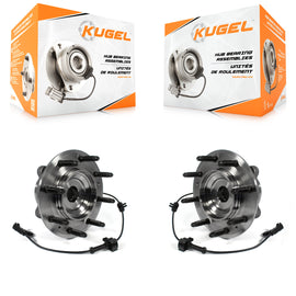 Front Wheel Bearing Hub Assembly Pair For Chevrolet Silverado 2500 HD GMC Sierra