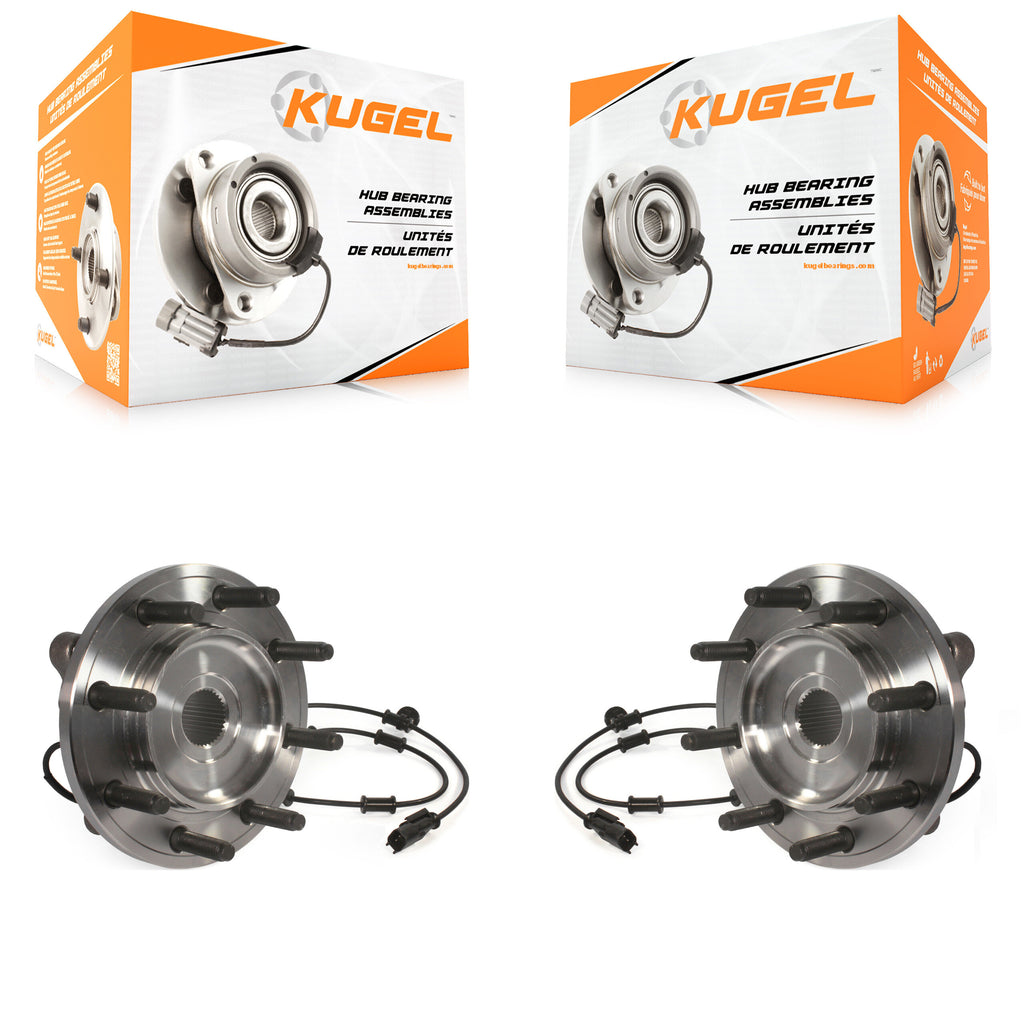 Front Wheel Bearing And Hub Assembly Pair For Ram 2500 3500