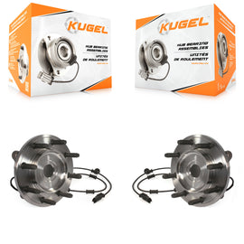 Front Wheel Bearing And Hub Assembly Pair For Ram 2500 3500