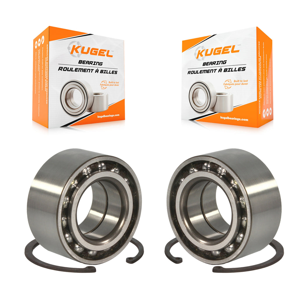 Front Wheel Bearing Pair For Toyota Corolla Prizm Chevrolet Geo