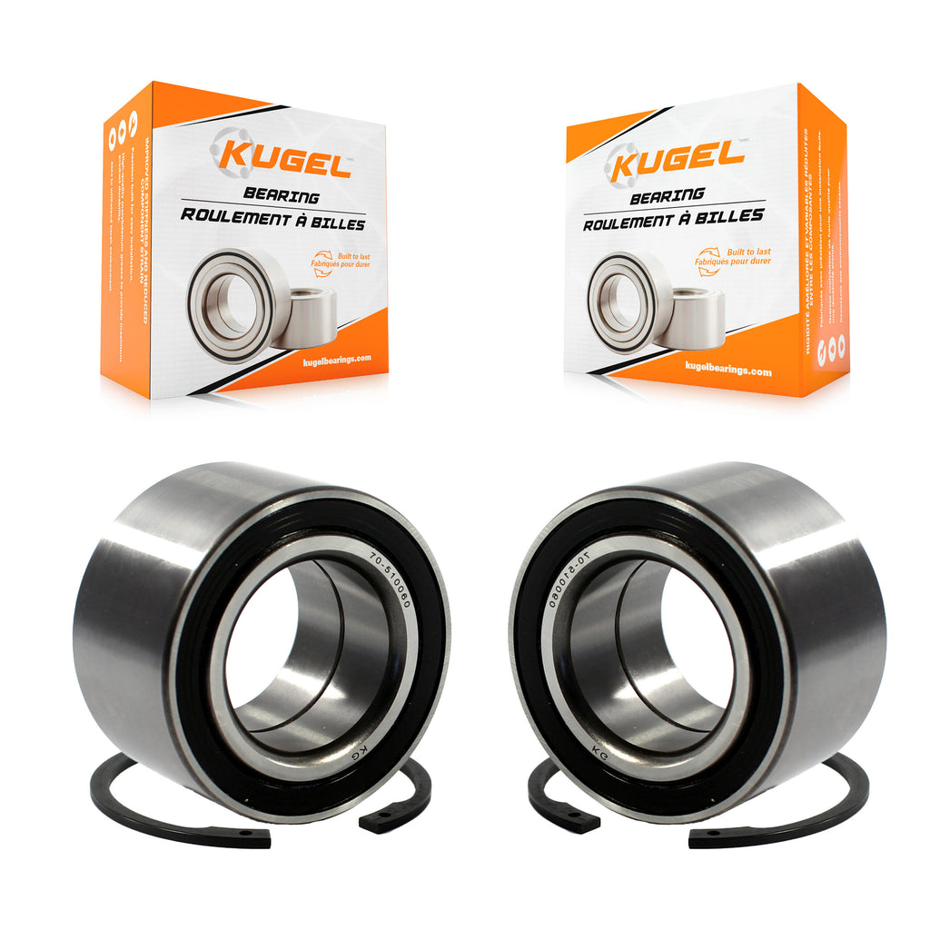 Front Wheel Bearing Pair For Nissan Altima Maxima Infiniti I35 I30 INFINITI
