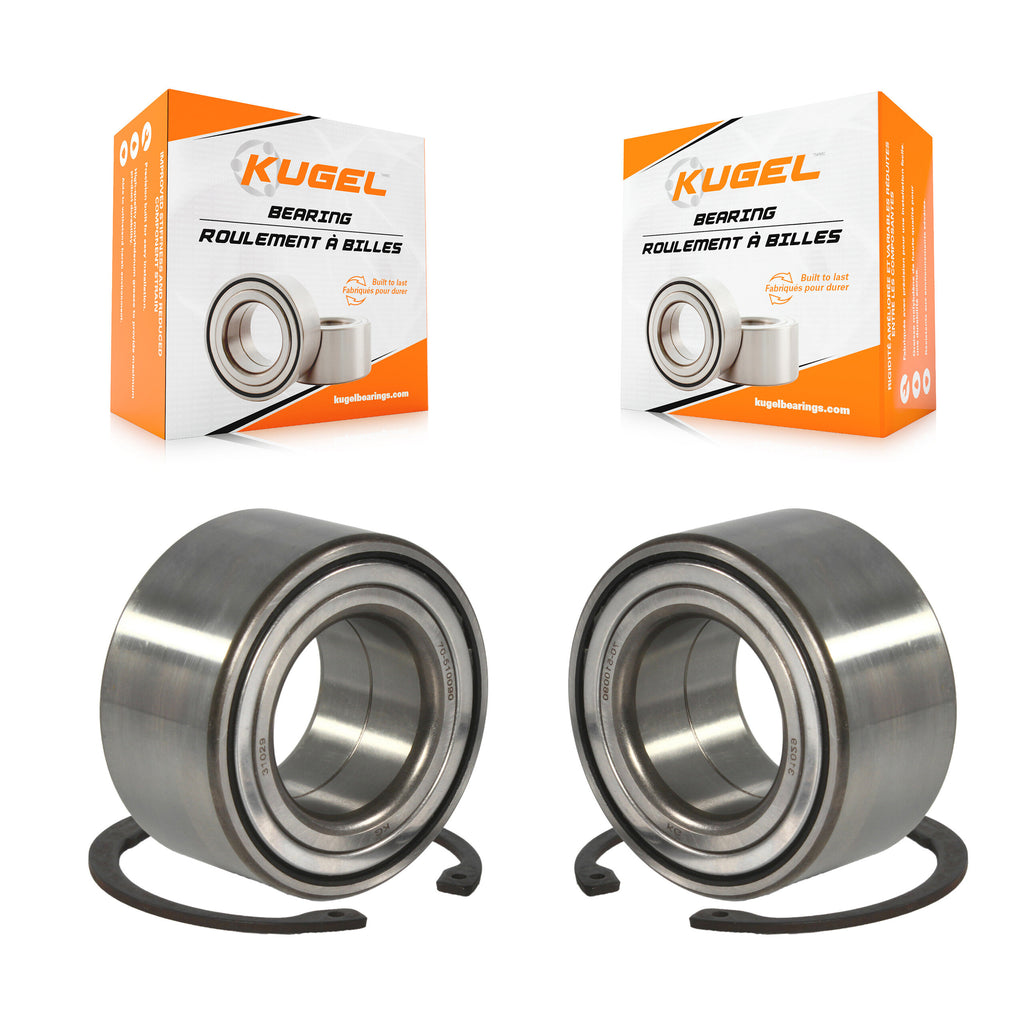 Front Wheel Bearing Pair For Jeep Compass Patriot Mitsubishi Dodge Caliber Sport