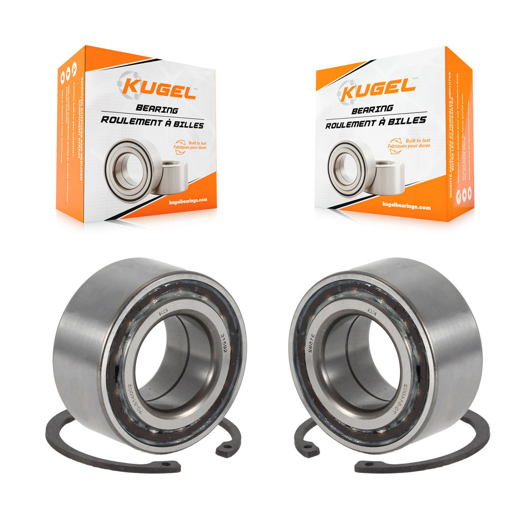 Front Wheel Bearing Pair For Toyota RAV4 Camry Celica Corolla Chevrolet Nova