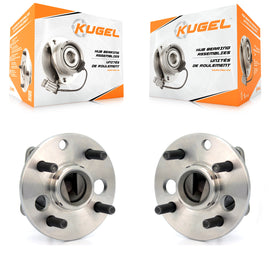 Rear Wheel Bearing & Hub Assembly Pair For Saturn SL2 SL1 SC2 SL SC1 SW2 SW1 SC