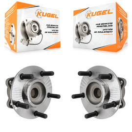 Rear Wheel Bearing And Hub Assembly Pair For Chrysler Dodge Town & Country Grand
