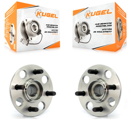 Rear Wheel Bearing And Hub Assembly Pair For Honda Civic