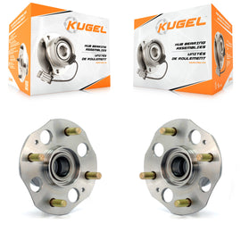 Rear Wheel Bearing And Hub Assembly Pair For Honda Accord