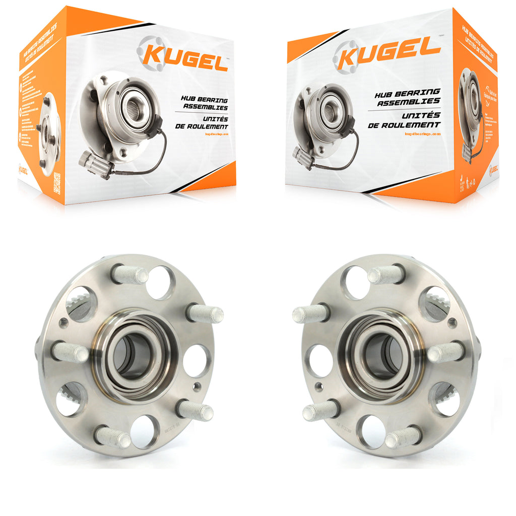 Rear Wheel Bearing And Hub Assembly Pair For Honda Accord Acura TL