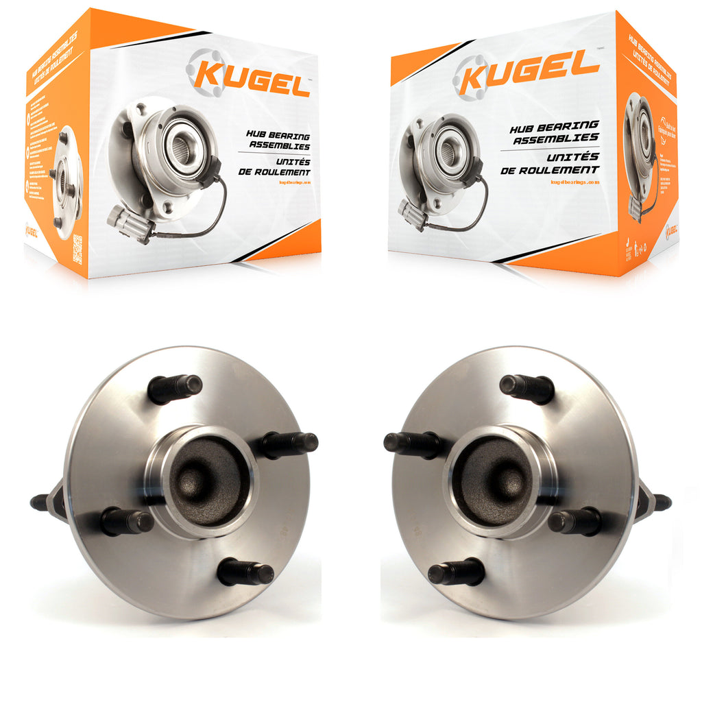 Rear Wheel Bearing Hub Assembly Pair For Chevrolet Cobalt Saturn Ion Pontiac G5