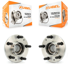 Rear Wheel Bearing Hub Assembly Pair For Ford Fusion Mazda 6 Lincoln MKZ Mercury