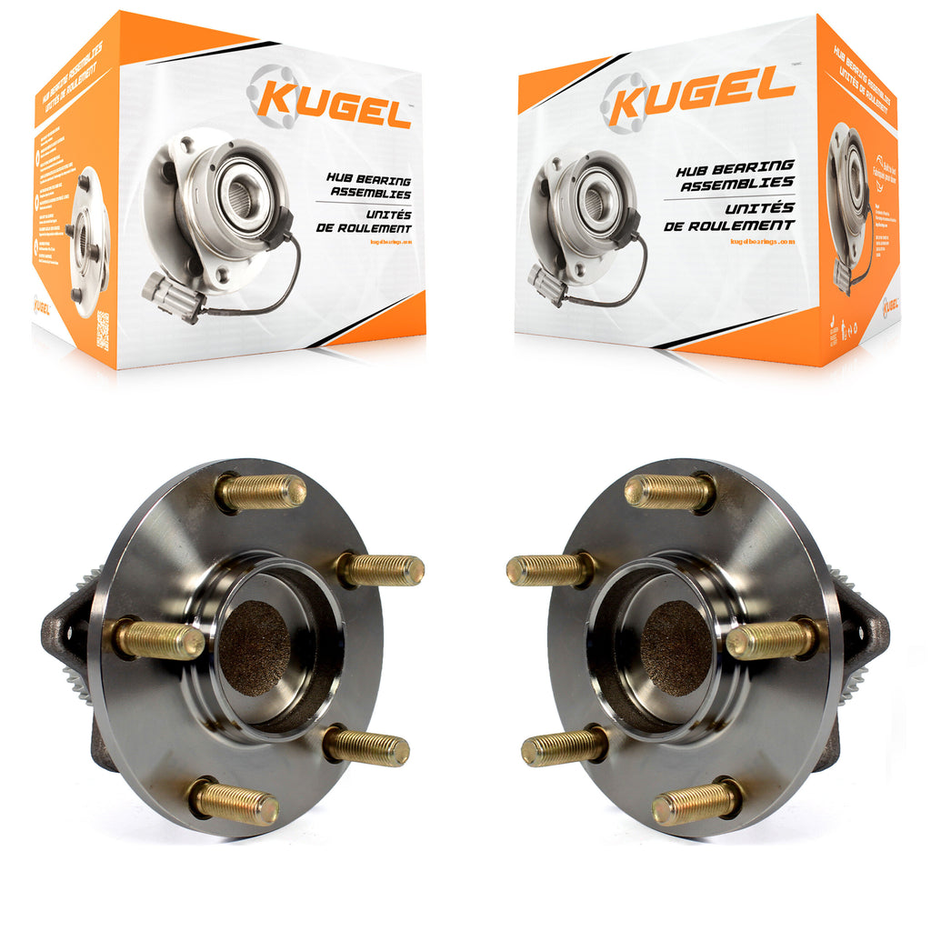 Rear Wheel Bearing And Hub Assembly Pair For Mitsubishi Galant Eclipse